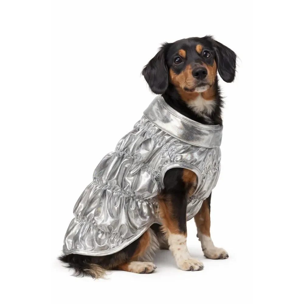 Boots & Barkley Silver Dog Coat – Size Medium – NWT